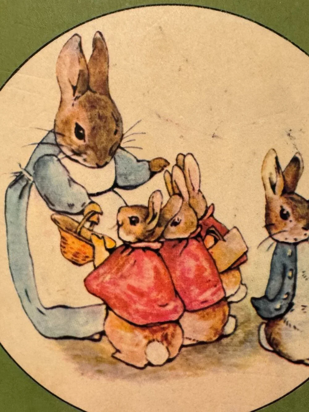 Beatrix Potter The Tale of Peter Rabbit Hardcover Dust Jacket Avenel Books 1988